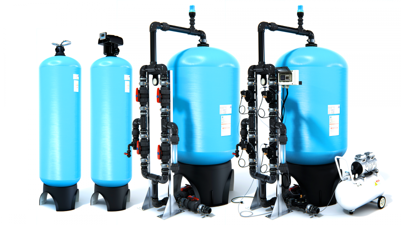 Filtros de agua industriales